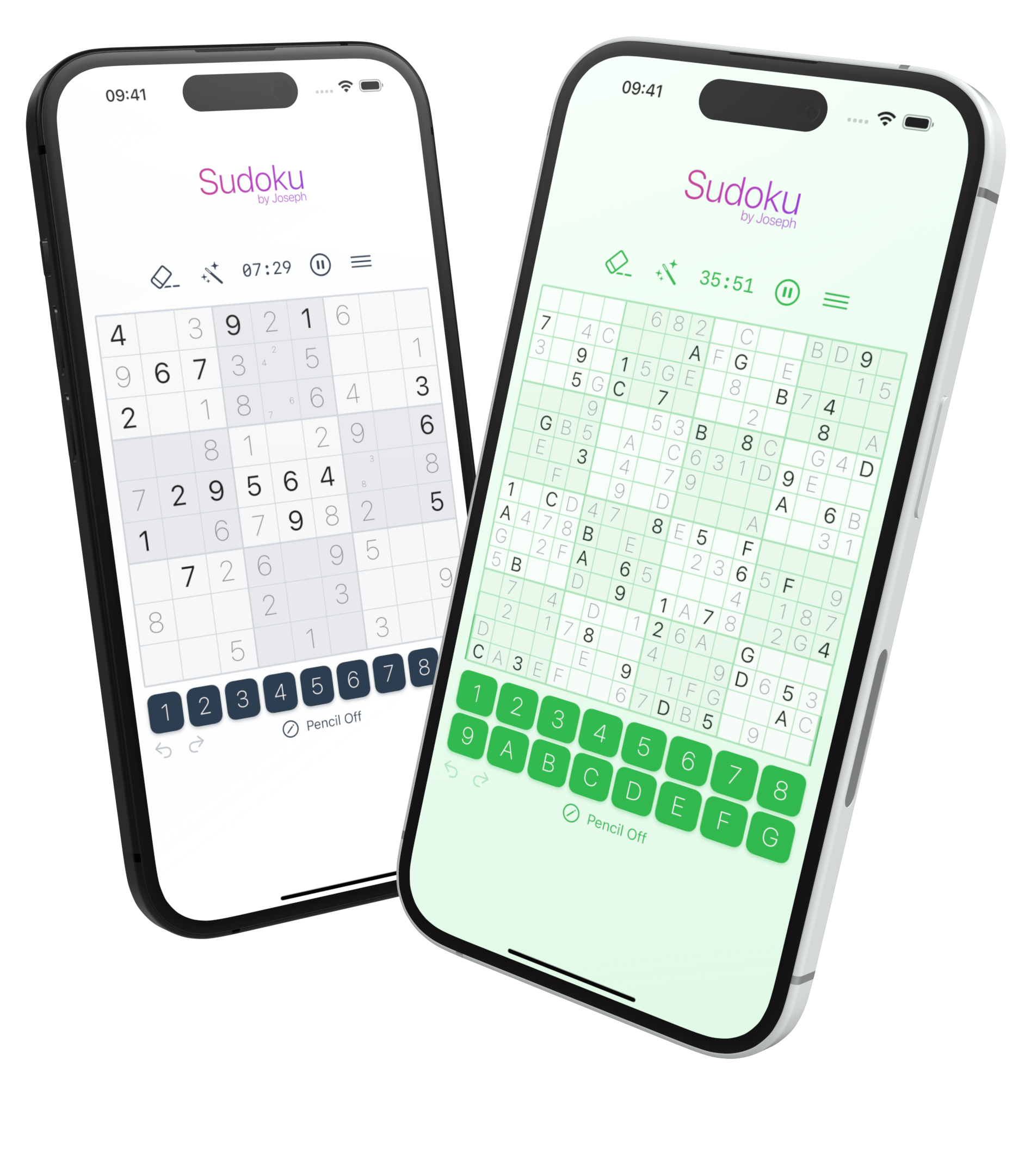 Sudoku by Joseph on iPhone